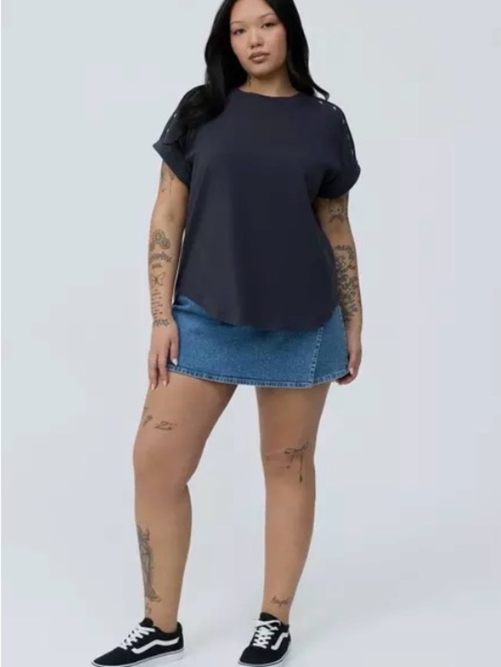 NWT Torrid Relaxed Dolman Tee - Picture 2 of 7